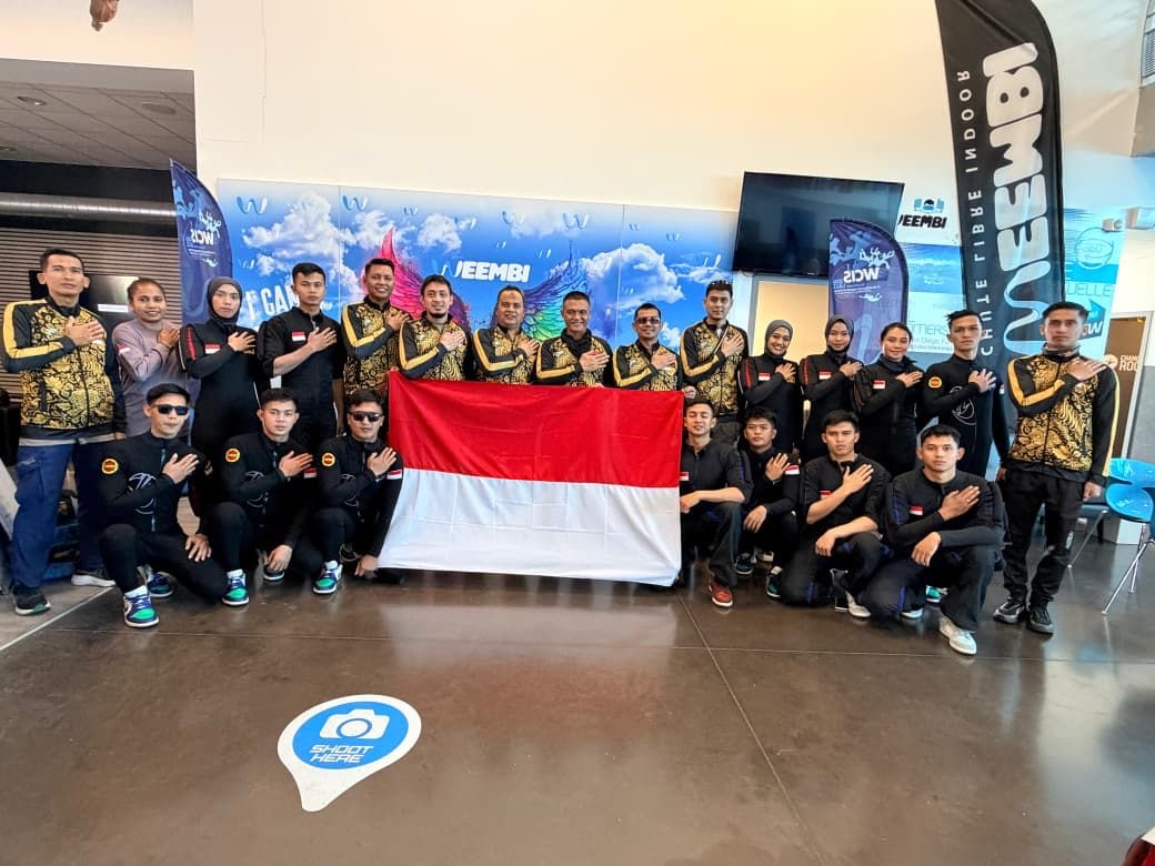 21 Personel Brimob Perkuat Timnas Indonesia di Ajang Dunia Indoor Skydiving 2026 di Prancis