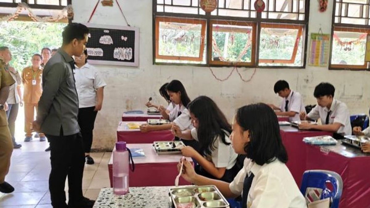 Tinjau MBG di Minahasa, Gibran Minta Perbaikan Fasilitas