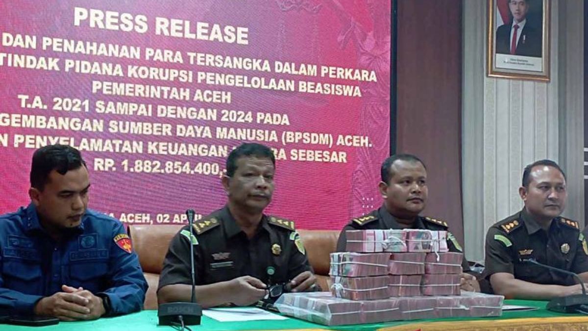 3 Pejabat BPSDM Aceh Jadi Tersangka Korupsi Beasiswa