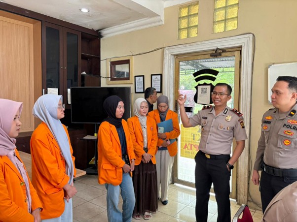 Polres Muaro Jambi Terima Audiensi Mahasiswi UNJA, Bahas Isu Kamtibmas hingga Layanan 110