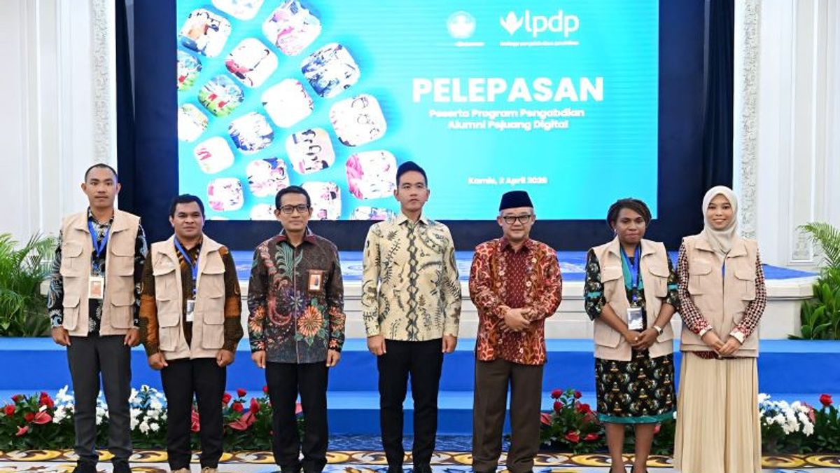 Wapres Gibran dan Mendikdasmen Lepas 150 Alumni LPDP Pejuang Digital