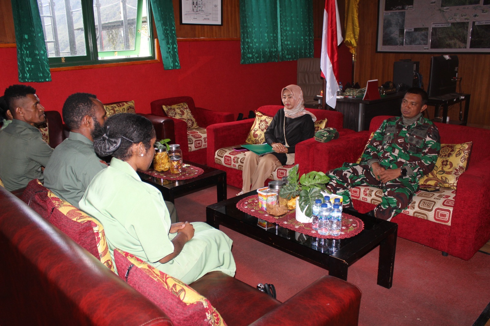 Kodim 1714/Puncak Jaya Cinta Yang Dibaringi Kepatuhan, Personel Resmi Ajukan Izin Nikah