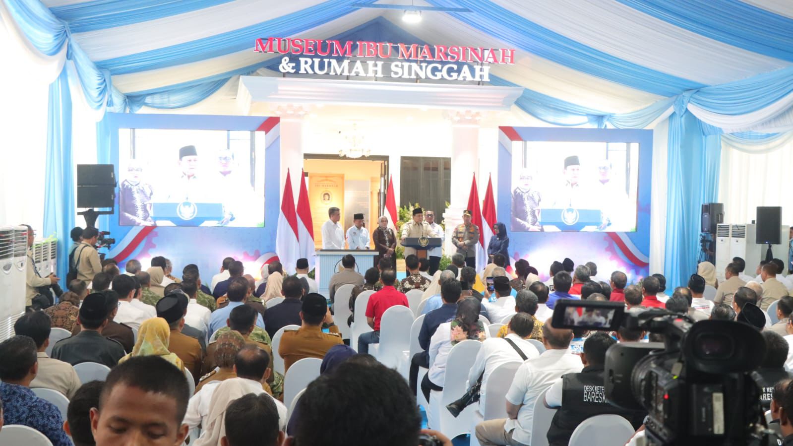 Presiden Prabowo Resmikan Museum Marsinah dan Rumah Singgah di Nganjuk, Simbol Penghormatan Perjuangan Buruh