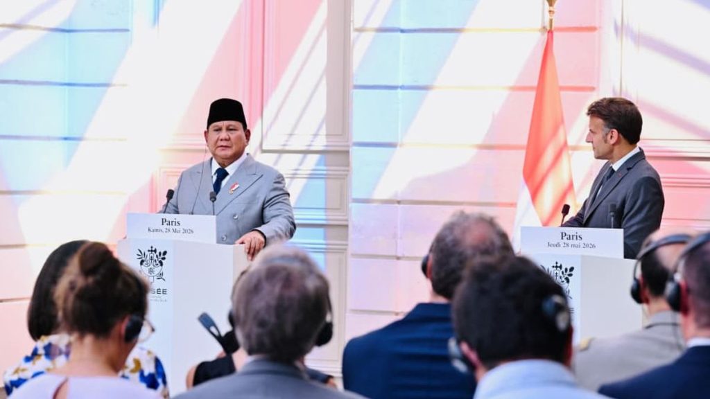 Prabowo - Macron