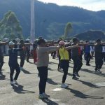 Kodim 1714/Puncak Jaya Laksanakan Kegiatan Jumat Sehat