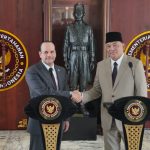 Panglima TNI Dampingi Menhan RI Terima Kunjungan Wakil Perdana Menteri sekaligus Menteri Negara Urusan Pertahanan Qatar
